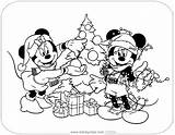 Minnie Topolino Colorare Coloring Disegni Disneyclips Babbo Bambini Albero Natalizio Vitalcom sketch template