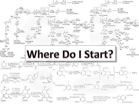 reaction scheme simplified snapshot  ochem whisperer