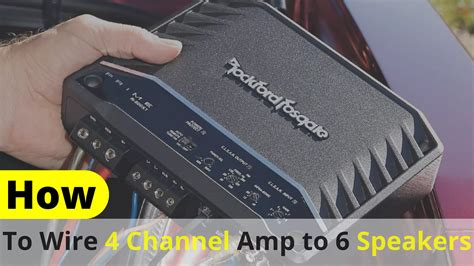 wire   channel amplifier   speakers guide