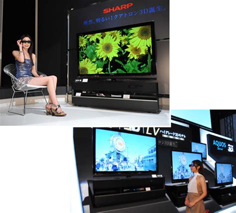 dabut  aquos quattron lcd tvs   primary color technology sharp introduces aquos