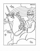 Coloring Pages Women Ginsburg History Ruth Bader Month Famous Court Printable Supreme Book National Kids Cool Boss Sheknows Picks Mom sketch template