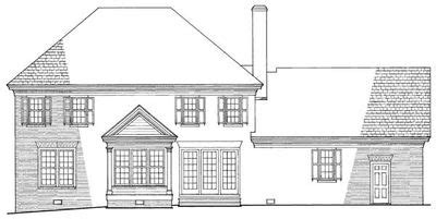 southern colonial home plan wp architectural designs house plans