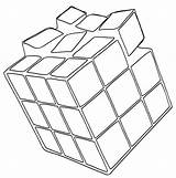 Rubiks Coloring4free sketch template