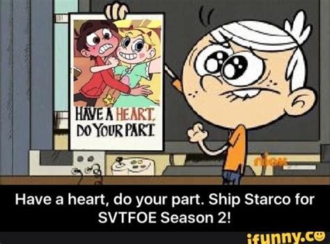 ship starco for svtfoe the loud house know your meme