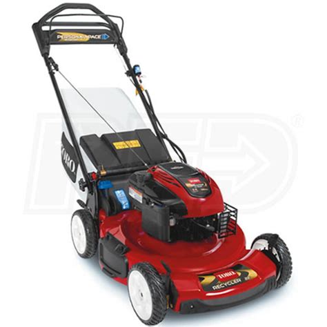 toro recycler  cc personal pace electric start lawn mower