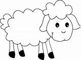 Sheep Preschool Wecoloringpage sketch template