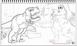 Morphle Pet Dinosaur Goes Back Coloring sketch template