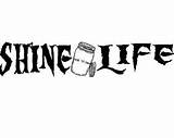 Moonshine Decal Vinyl Shine Life Still Redneck Whiskey Moonshiners Alcohol Mash Liquor Truck Country American sketch template