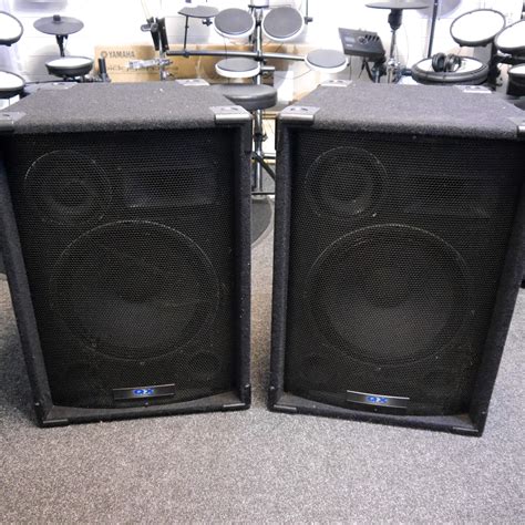 celestion qx153 15 inch pa speaker pair 2nd hand rich tone music