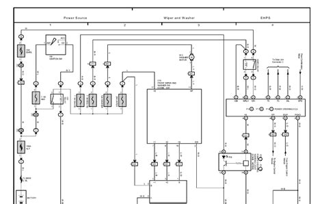 wiper motor wiring diagram toyota home wiring diagram