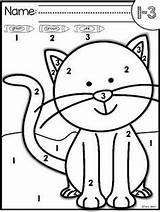 Number Color Numbers Practice Sheets Kindergarten Cat Coloring Worksheets Preschool Pages Printable Printables Math Kids Para Information Colors Activities Choose sketch template