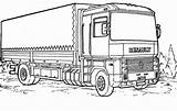 Truck Camion Daf Kleurplaten Lkw Colorier Uitprinten Downloaden sketch template