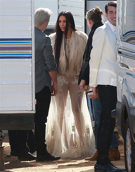 Kim Kardashian See Through On Movie Set Scandal Planet