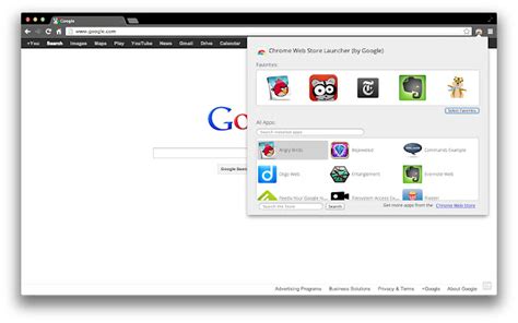 chrome web store launcher  google chrome web store