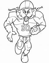 Football Coloring Pages Player Mascots Lion Coloring4free Printable Print Clipart Kids Printactivities Sheet Appear Printed Only When Will Players Popular sketch template