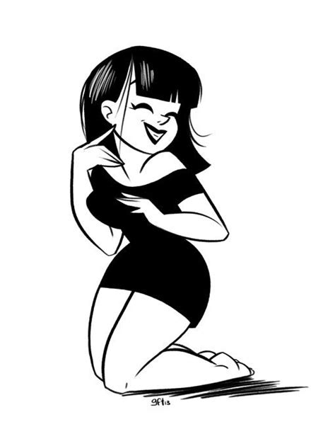 Genevieve Ft Pin Up Drawings Cartoon Drawings Drawing Sketches
