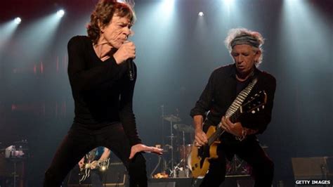 rolling stones play surprise sticky fingers show bbc news