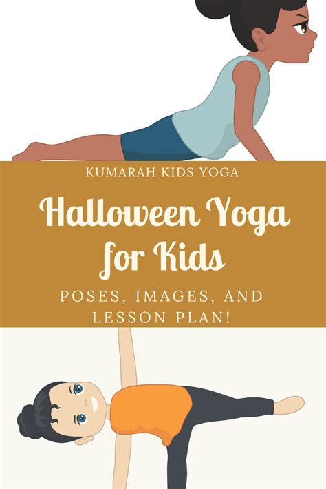 creative halloween yoga poses  kids kumarah