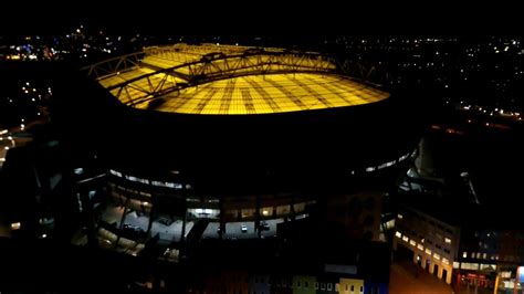 ajax arena afc amsterdam night view hubsan zino drone ziggo dome johan cruijff stadion youtube