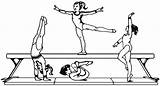 Gymnastique Gymnastics Dessins Gymnastic Resultat Everfreecoloring Gymnasts Cm1 Coordinativas Capacidades Agrès Mandals Turnforening sketch template
