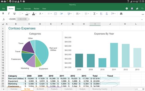 microsoft excel  android file extensions