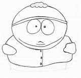 Cartman Eric Pages Coloring South Park Template sketch template