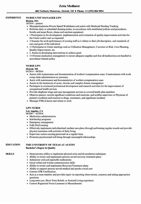 lpn resume template    nursing resume lpn resume lpn