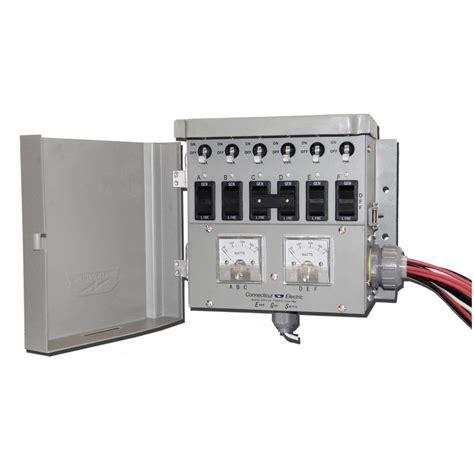 connecticut electric  circuit  amp stand  manual transfer switch  generator