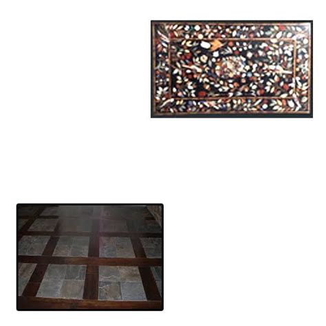 black slate inlay  flooring  rs square feet worli mumbai id
