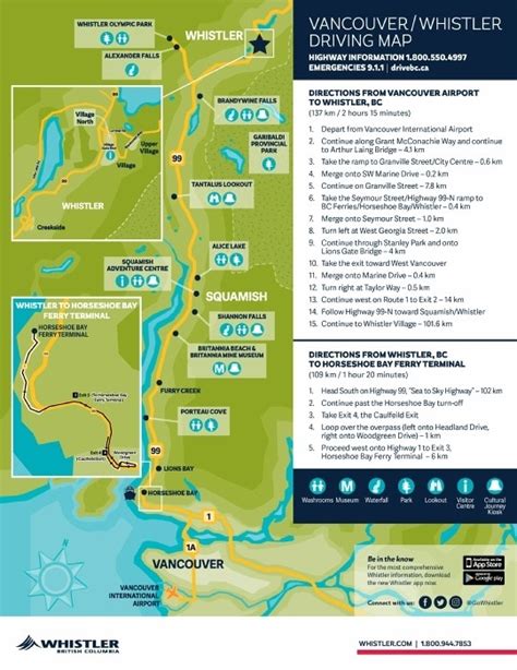 map whistler ideal accommodations