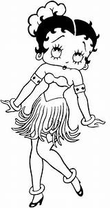 Betty Boop Coloring Pages Color Kids Adult Beautiful Colouring Angel Children sketch template