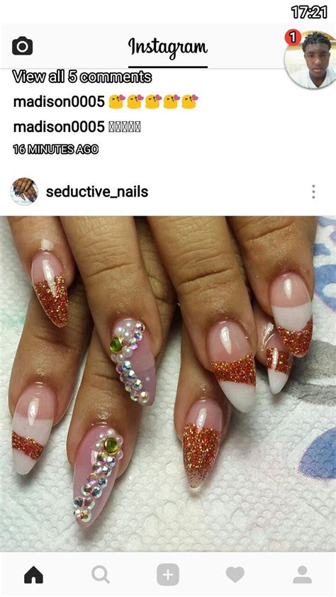 seduction nails beauty instagram finger nails ongles beauty
