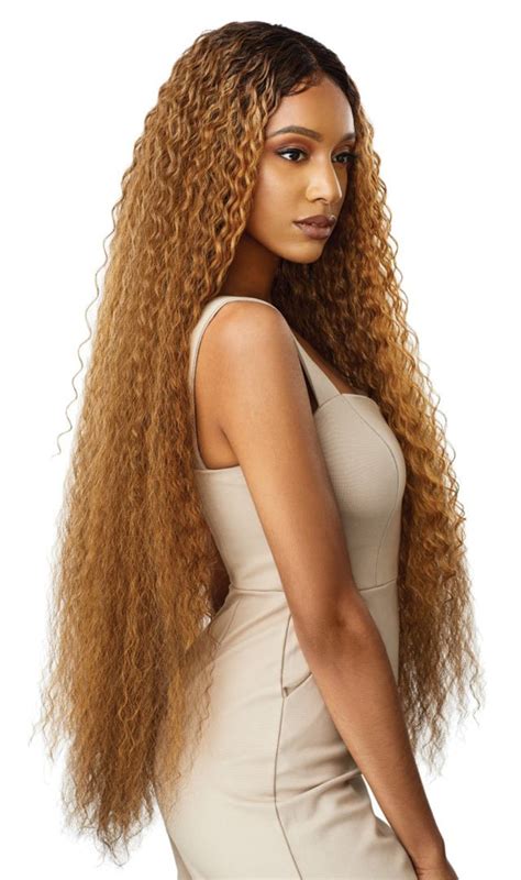 outre synthetic hd swiss lace front wig shiloh  afrostyling
