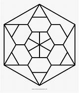 Hexagon sketch template