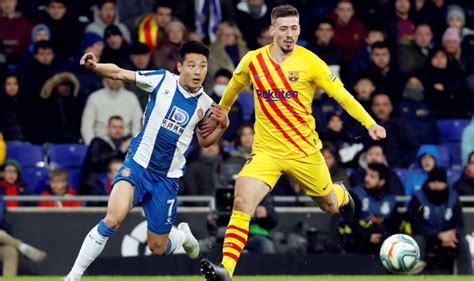 barcelona draws   place espanyol  catalan derby sports illustrated