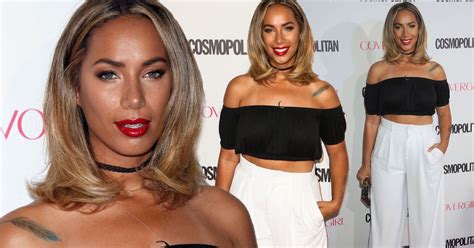 leona lewis oozes sex appeal as she puts on a vampy display at