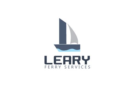 ferry services logo design
