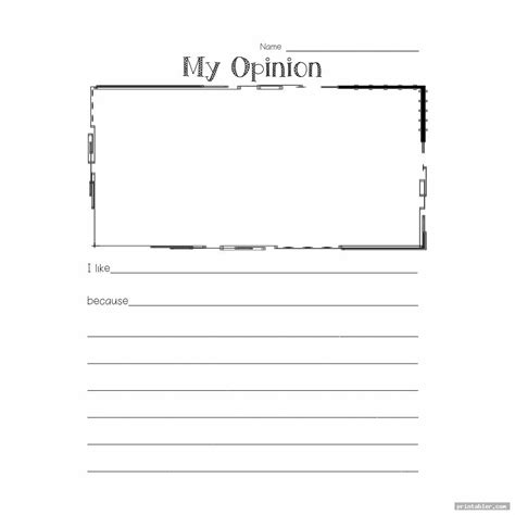 printable templates   grade opinion writing gridgitcom