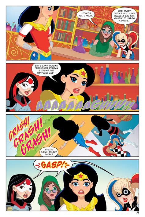 dc super hero girls hits and myths full viewcomic