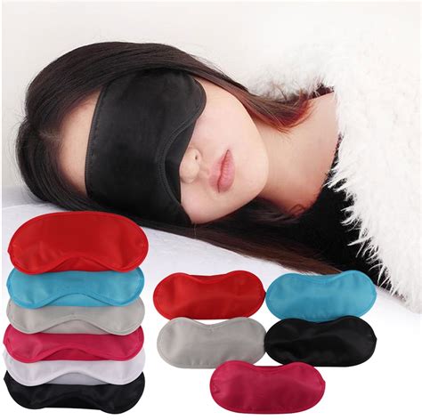 Buy 9 Colors Sleep Rest Sleeping Aid Eye Mask Eye