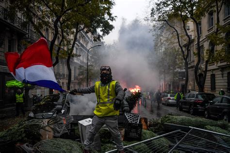 paris burns  french protests continue   weekend
