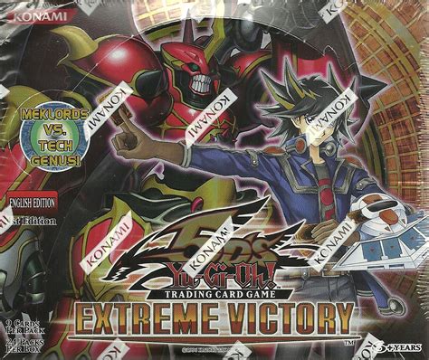 extreme victory st edition  pack sealed box  stock extreme victory trading card mint