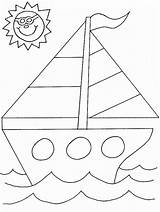 Schiffe Sailboat Barca Nave Trasporto Mezzi Verano Vela Transportmittel sketch template