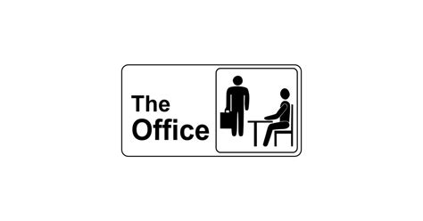 office logo  office sticker teepublic