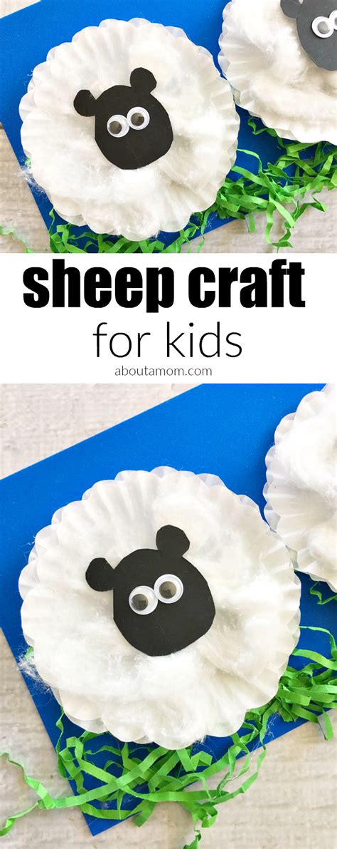 sheep craft  kids   mom