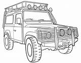 Coloring Pages 4x4 Rover Land Road Off Drawing Transportation Color Colorings Getdrawings Map Printable Getcolorings Cartoon Drawings Print sketch template