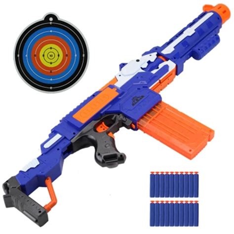 electrical soft bullet toy gun shooting air rifle plastic gun arma toy