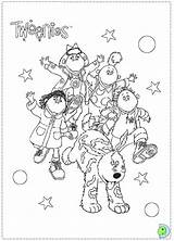 Tweenies Dinokids Fizz sketch template