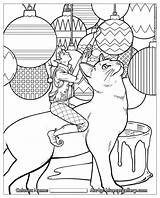 Coloring Pages Hamilton Adult Alexander Christmas Books Cat Printable Cats Jason Book Getcolorings Animals Print Color Bluecat sketch template