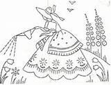 Embroidery Crinoline Ladies Patterns Lady Mame Flickr Explore Uploaded Has Transfer Quilt sketch template